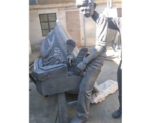 人物铸铝雕塑制作